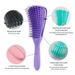 برس مو مدل فلکسی (Flexi) جنس پلاستیک مقاوم - تصویر 2