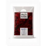 پلاستیک 100 عددی طرح‌دار (Koala) طرح گل قرمز سایز 45*30
